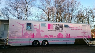 Kommt nach zwei Jahren wieder zum Borro: Das Mammobil des Mammographie-Screening-Programms Niedersachsen Nordwest.