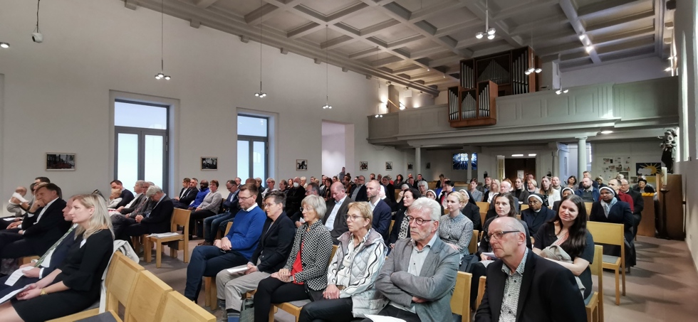 In der Kirche St. Michael fand der Gottesdienst zur Verabschiedung statt.